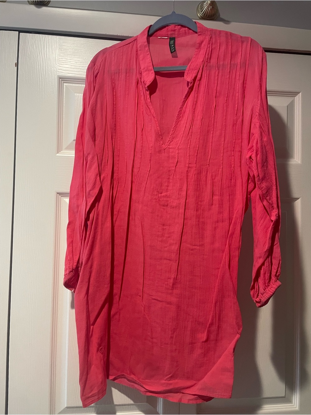Ralph Lauren Coral Pink Long Sleeve Tunic